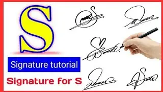S Letter Signature Design Idea 💡 || Best Creative & Stylish Signature Styles ✨
