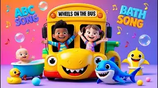 ABC Song, Wheels on the Bus, Baby Shark, Bath Song🎶|  Giggle Glades New Nursery Rhymes & Kids Songs