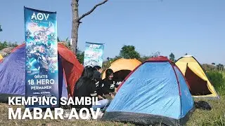 Kemping sambil Mabar AOV bareng Bikepacker Community