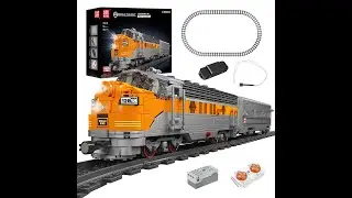 Mould King 12018 USA EMD F7 WP Diesel Locomotive