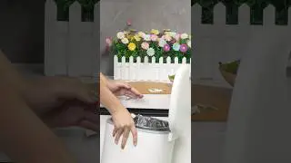 Effortless Hygiene: Foot Pedal Trash Can #shorts