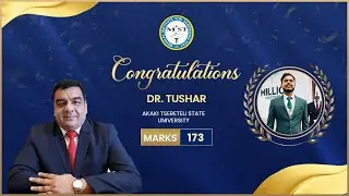 Interview With Dr. Tushar From Akaki Tsereteli State University Score is 173
