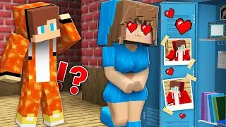 WATER Girl is in LOVE with LAVA JJ ?! ELEMENTAL GIRL in Minecraft - Maizen