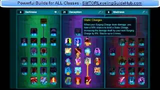 Sith Assassin Build - SWTOR Assassin Leveling & DPS Builds