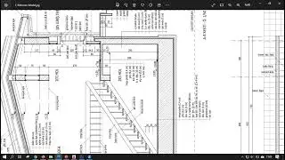 16 autocad'de 1/20 bölümsel yapı kesiti