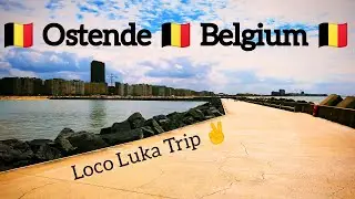 Belgia - Ostende (Oostende) piękne miasto, niesamowite molo! Loco Luka Trip ✌&reg;