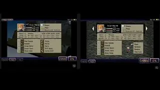 FFT WotL Ramza Solos Grogh Heights with Ninja Experience Level Growth and Tailwind/Parry