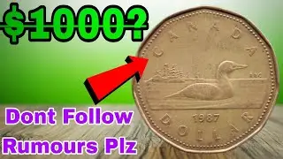 1987 Canadian Loonie Coin Worth?