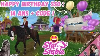 [MAJ] HAPPY BIRTHDAY SSO 🎉🥳14 ans 🎊🐎 + CODE 🎁| Star Starble Online