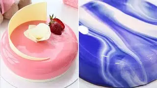 Meilleur glaçage miroir marbré