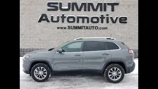 2019 JEEP CHEROKEE LATITUDE PLUS 4X4 STING GRAY WALK AROUND REVIEW 9J335A SOLD! www.SUMMITAUTO.com