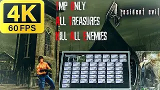Resident Evil 4 2005  HD Project + Reshade RT 4K  PRO  ONLY TMP  All Treasures  Kill All Enemies 1/3
