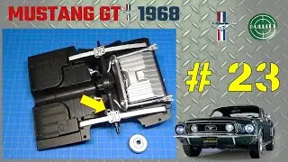 🎯Соберите Salvat Mustang GT390 Bullit 1968 года | Стив Маккуин &mdash; №23 | Правый задний амортизатор
