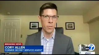 ABC7 News Bay Area - July 15 2024 Former Secret Service Agent Cory Allen discussed security measures