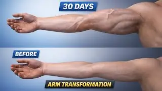 Big Arms in 4 WEEKS ! ( Home Exercises )
