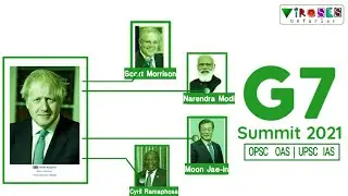 G7 Summit (Group Of Seven Summit) 2021 | Viruses Unfurlor | Cornwall,UK | OPSC UPSC OAS IAS OCS