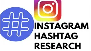 3 EASY STEPS: INSTAGRAM HASHTAG RESEARCH!