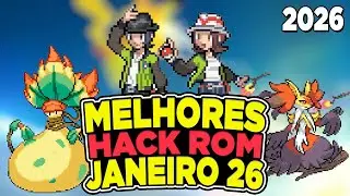 TOP 5 MELHORES ROM-HACKS DE POK&Eacute;MON JANEIRO DE 2026 - T-BR