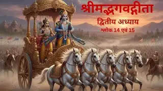 श्रीमद्भागवत महापुराण।SHRIMADBHAGWAT GEETA | महाभारत से सीखने योग्य बातें । अध्यायः 2 श्लोक 14 से 15