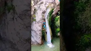 😱😅😍Attock Waterfall, Bagh e Nilab, Attock,Punjab,Pakistan🇵🇰  #shorts #waterfall #attock