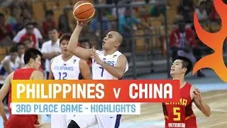 Philippines v China - Highlights 3rd Place Game - 2014 FIBA Asia Cup