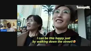 American reacts to shocking change of North Korean sisters who were afraid of America!