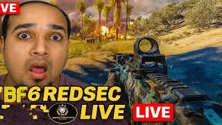 🔴 INDIA BF6 RedSec LIVE Grind!  💥🪂 #bf6  #Battlefield6 #shortslive #reels