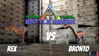 Ark Battle Arena - EP12 - Rex VS Bronto - Nintendo Switch