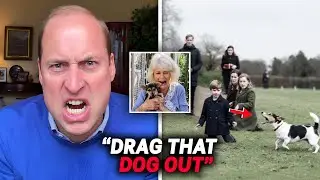 Prince William EXPLODES After Camilla&rsquo;s Dog ATTACKS Little Louis And She DENIES Responsibility