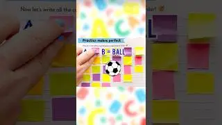 How To Trace & Write ABC Capital Letters With Peppa Pig #alphabet  #atoz #abcd #funlearning #peppa