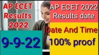AP ECET Results Released 2022/ap ecet results date and time release 2022/ap ecet results updates ///