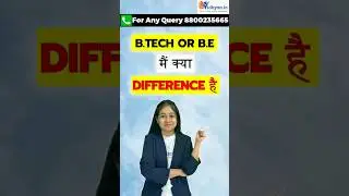 B.Tech vs B.E Difference Explained in Hindi 2025 | Syllabus | Career | Top Colleges | Jobs | Salary