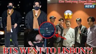 Ким Тэхён спокойно сидел в аэропорту — внезапный поступок BTS в Катаре шокировал ARMY