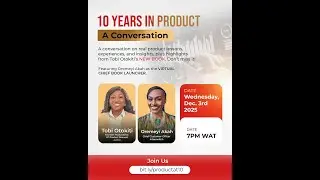 Building Products: Virtual Book Launch with Oremeyi Akah