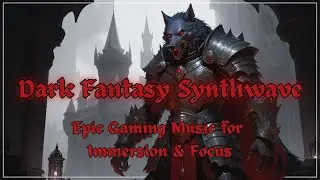 🐺 Dark Fantasy Synthwave | Epic Gaming Music for Immersion & Focus | Cyber Mystic Beats