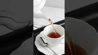 Pouring Tea in a Teacup