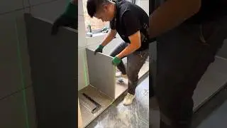 Tile cabinet production process#shorts