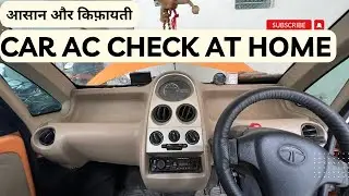 Car Ac Check at Home | Ac not Blowing Cool Air | Tata Nano Ac Problem
