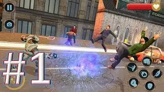 Superhero Panther Robot Battle City Rescue Games gameplay walkthrough 1 android & ios