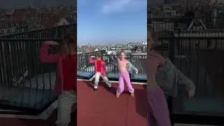 Eline & Lauren Rooftop Dance #dance #rooftop #dancestars