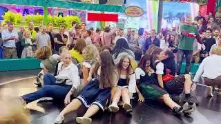 WoW! 🍻🎉 DZIEWCZYNY NIEUSTANNA AKCJA NA DIABELSKIM KOLE - Oktoberfest Teufelsrad 2025