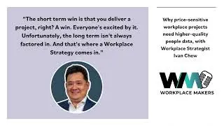 Why price-sensitive workplace projects need higher-quality people data