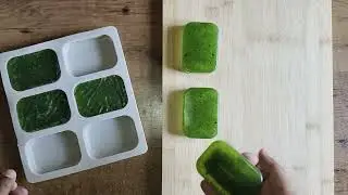 Neem Tulsi Soap Unmoulding 