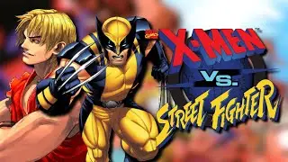 X-Men VS Street Fighter | 1996 | Ken & Wolverine Playthrough (1080p60)