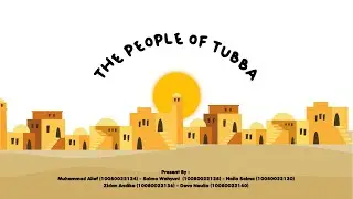 THE PEOPLE OF TUBBA || by group 6_class D || Universitas Islam Bandung