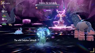 Pokemon Violet - Solo Marill defeats 7-star Delphox