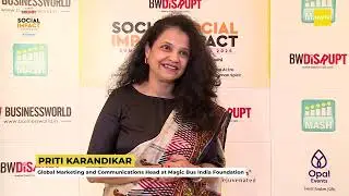 Priti Karandikar - Magic Bus India Foundation | BW Social Impact Summit & Awards 2025