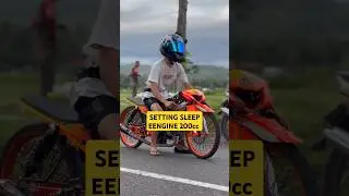 SLEEP ENGINE 200cc VITAYA RACING🔥 #shorts #shortvideo #sleepengine