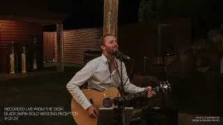Solo Wedding Reception - Live Looping at the Black Barn Rotorua