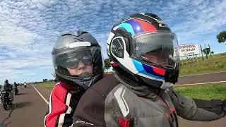 Angico, aqui vamos n&oacute;s, @expedicaoms1692 e @casalontheroadMS #motobikers #liberdade #aventra